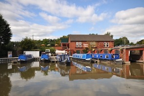 Boats at Anderton Marina
